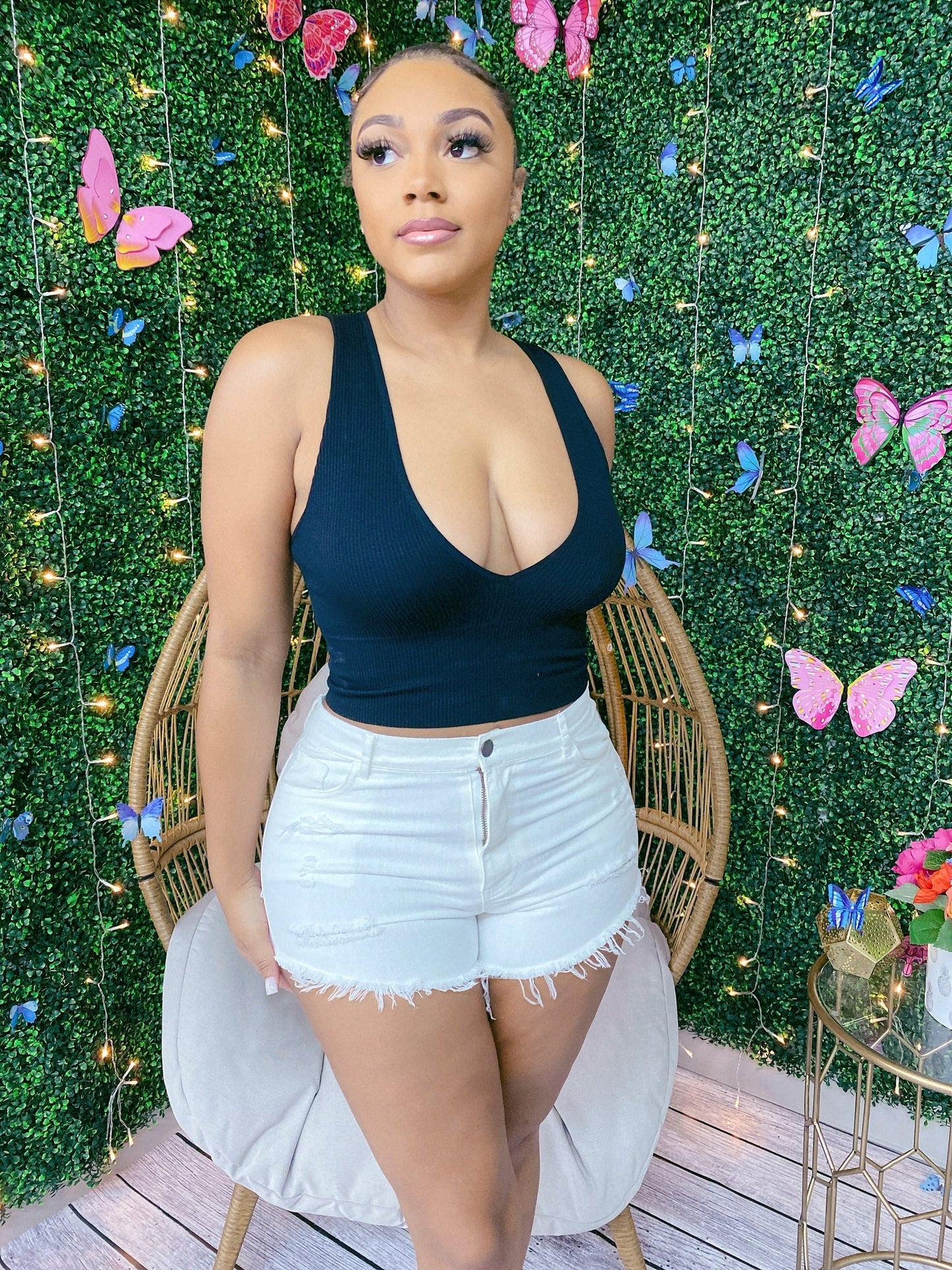 Claire Denim Shorts image 0